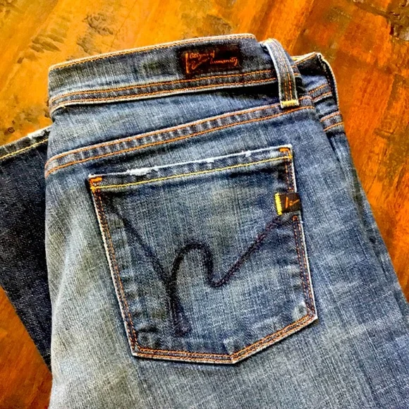 Vintage Y2K citizens of Humanity Ingrid #002 Low Waist Flair Jeans Size 29 - Picture 2 of 16